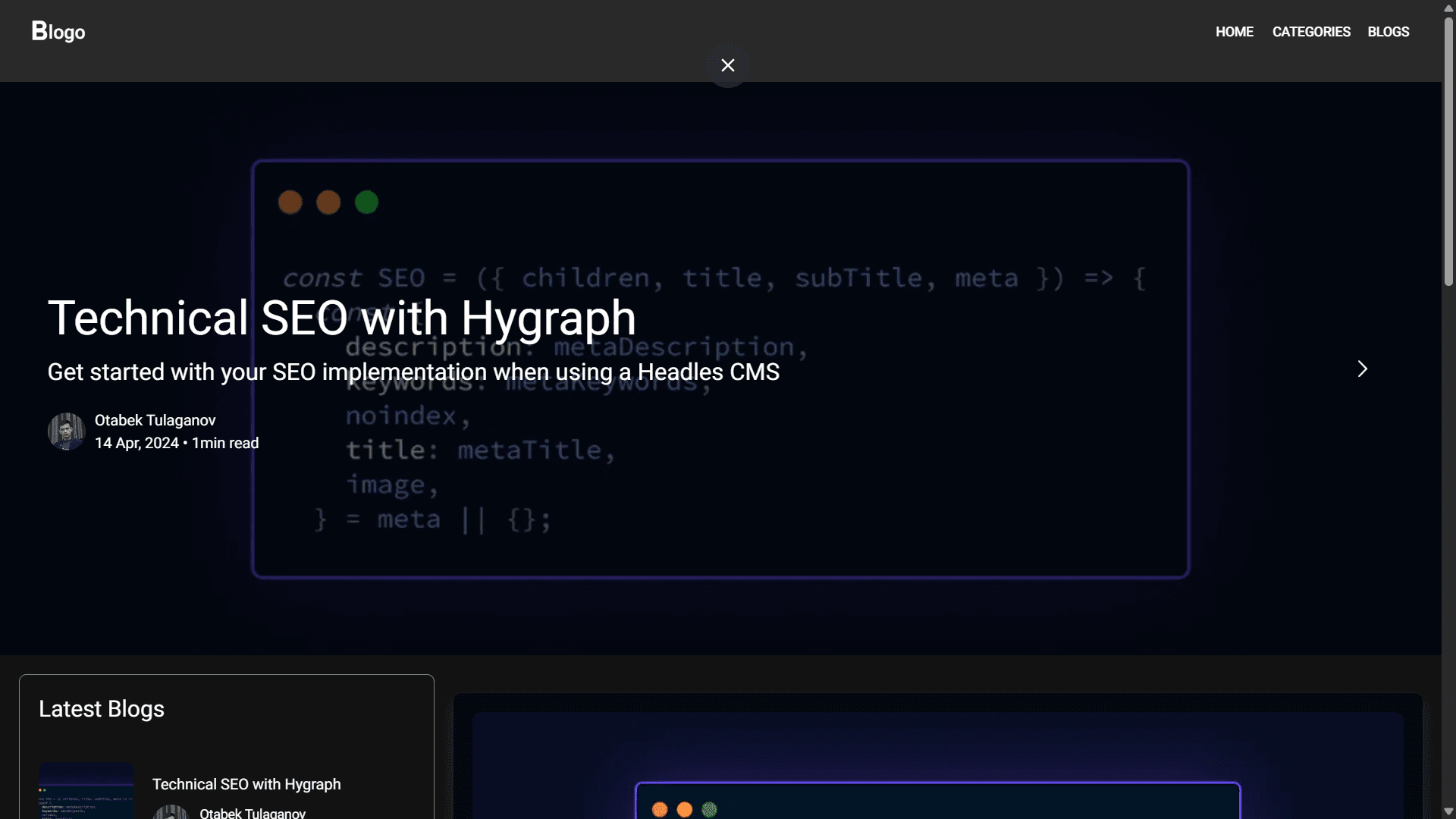 Hygraph CMS Blog